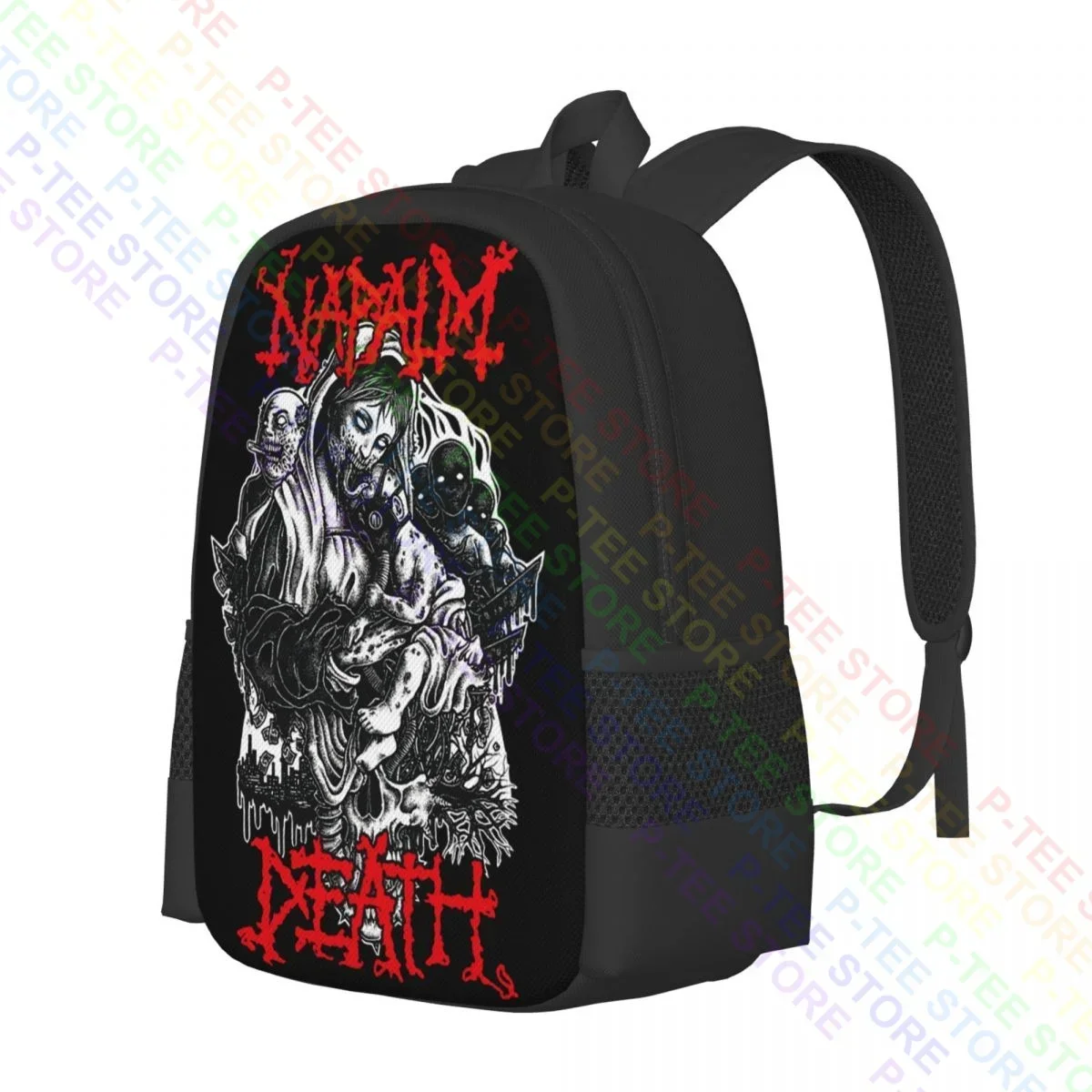 Napalm Death Brutal Truth Terrorizer Repulsion Grindcore MetalBackpack Large Capacity Creative Schoolbag