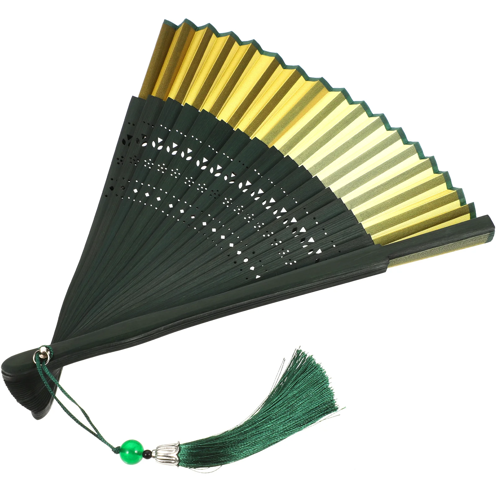 

Retro Style Bamboo Handheld Vintage Chinese Style Decorative For Wedding Party Dance Photo Prop Chinese Folding Bamboo Folding