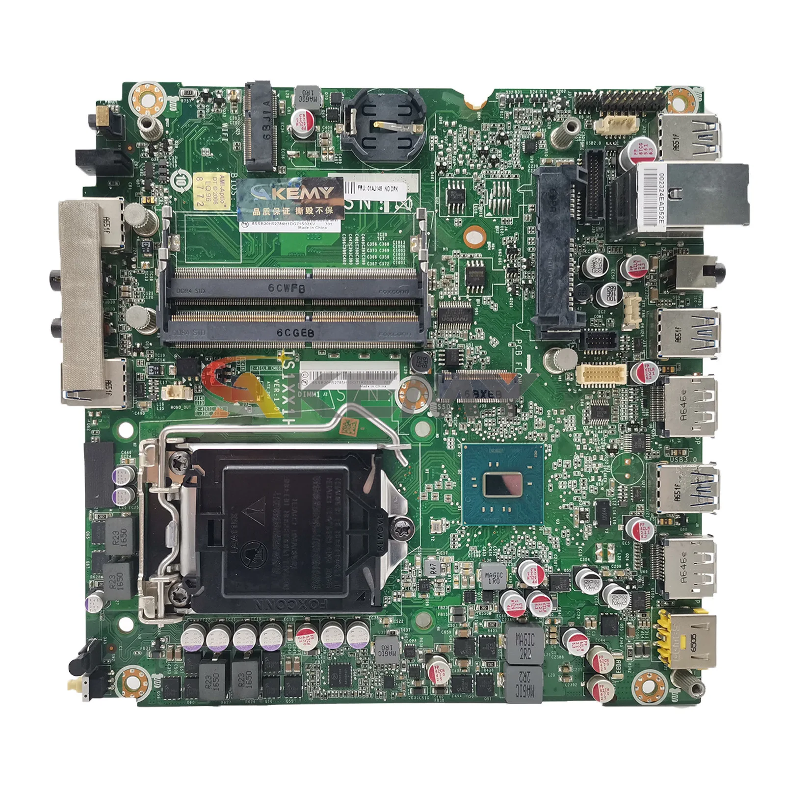 Imagem -04 - Placa-mãe Akemy Is1xx1h para Lenovo Thinkcentre 150 M700 M900 Ddr4 Fru:00xg194 Totalmente Testado ok