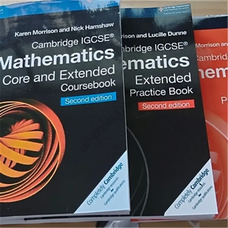 

Cambridge Mathematics IGCSE Mathematics Core and Extended Coursebook Printed Version