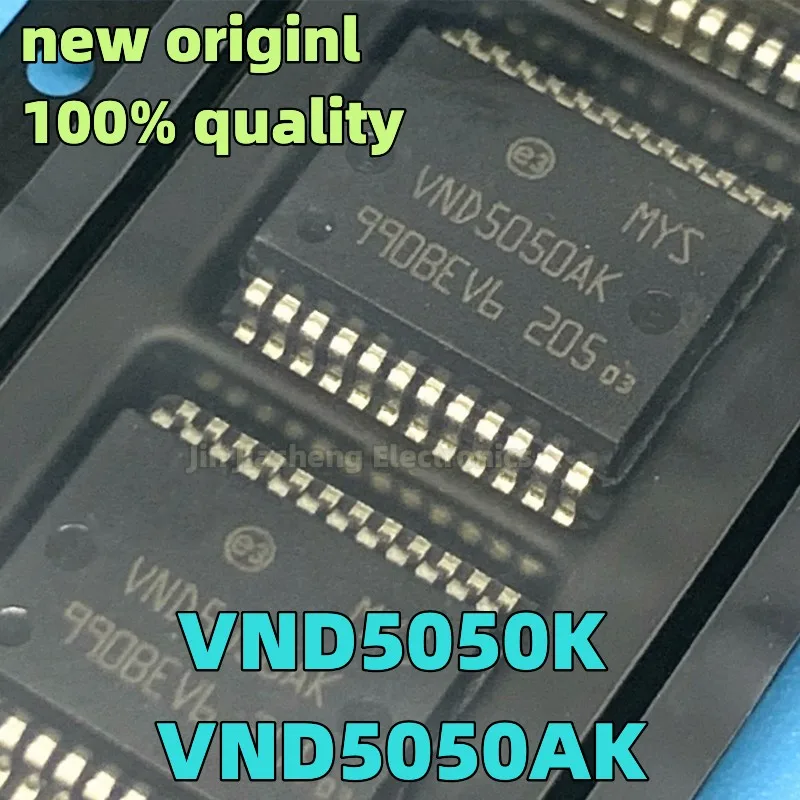 (10piece) 100% New VND5050AK  VND5050K VND5050 5050 HSSOP-24 Chipset