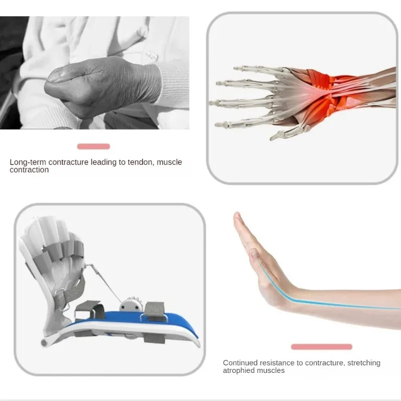 Wrist Hand Finger Rehabilitation Training Function Exerciser Stroke Hemiplegia Fracture Joint Stiffness Palm Position Correction