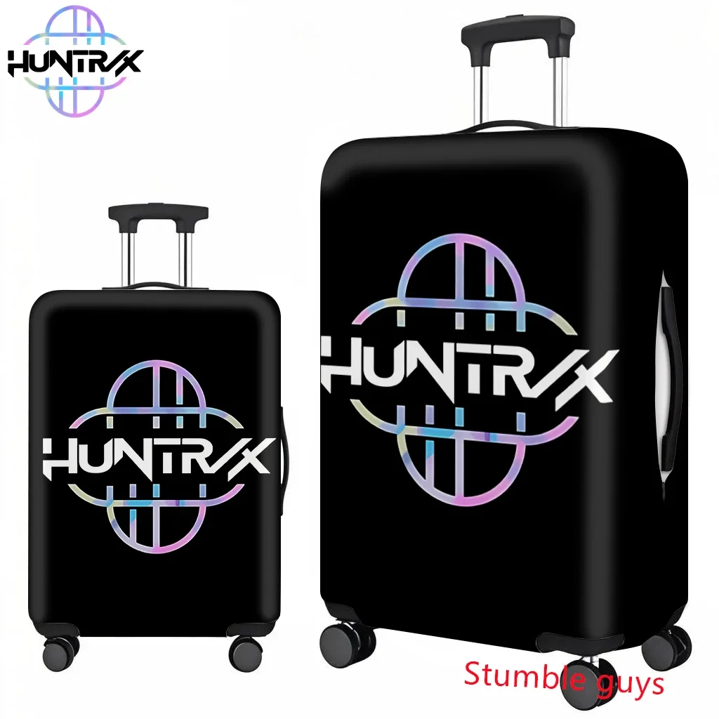 غطاء حقيبة السفر Kpop Demon Hunters يناسب حامي نمط الرسوم المتحركة مقاس 18-32 بوصة