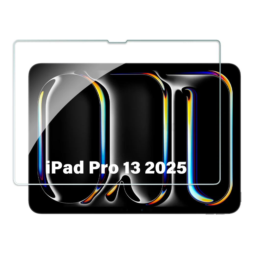 

For iPad Pro 13 2025 M5 Tempered Glass Screen Protector 13.0 inch Tablet Anti Scratch HD Protective Film A3360 A3361 A3362
