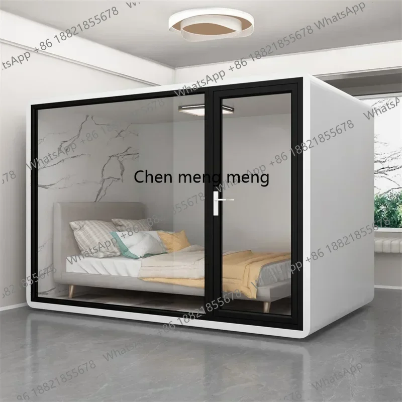 Mobile soundproof room Home silent cabin Sleeping compartment Office small space