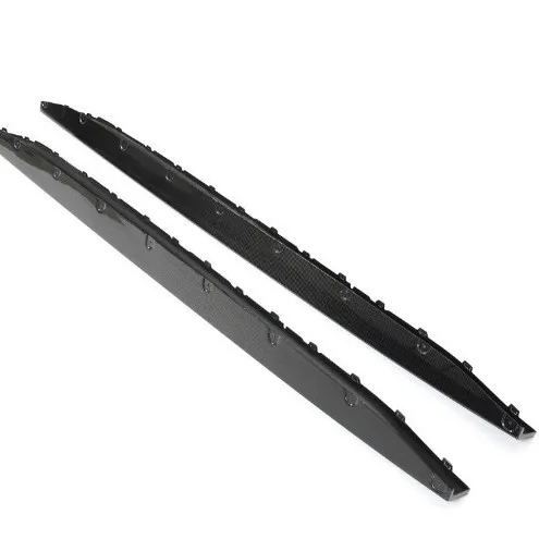 

Suitable for 21-23 BMW G82G83M4 car modification 3D carbon fiber wet carbon side skirt guard skirt