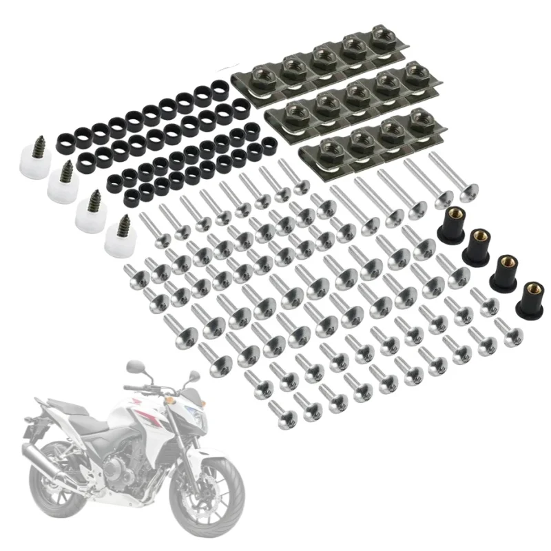 177 STKS Sluiting Clips Schroef voor Honda CBR600RR CBR1000RR CBR 600 F2 F3 F4 CBR 600 RR 1000 RR 900 929RR 650R CNC Kuip Bolt Kit