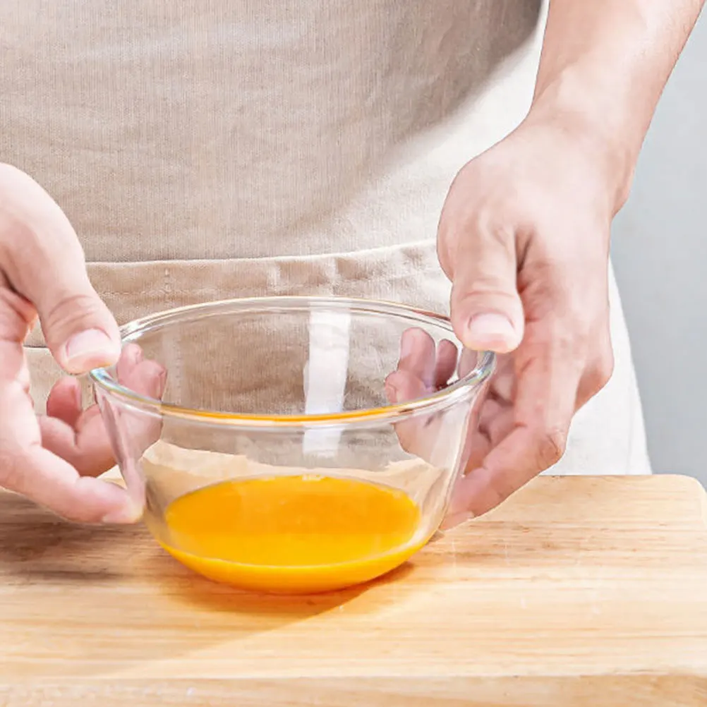 

2 шт. стеклянная миска, многофункциональная миска для смешивания, большой контейнер для сервировки салата, десертные бытовые кухонные принадлежности, стеклянные миски для смешивания