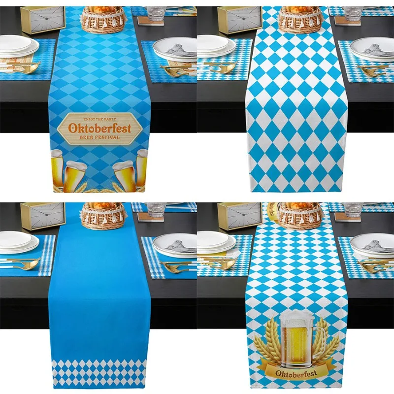 Beistle Oktoberfest Tischdecke – 137 X 274 Cm, Aus Kunststoff, Perfekt Für Deine Biergarten-Party Oder Feier