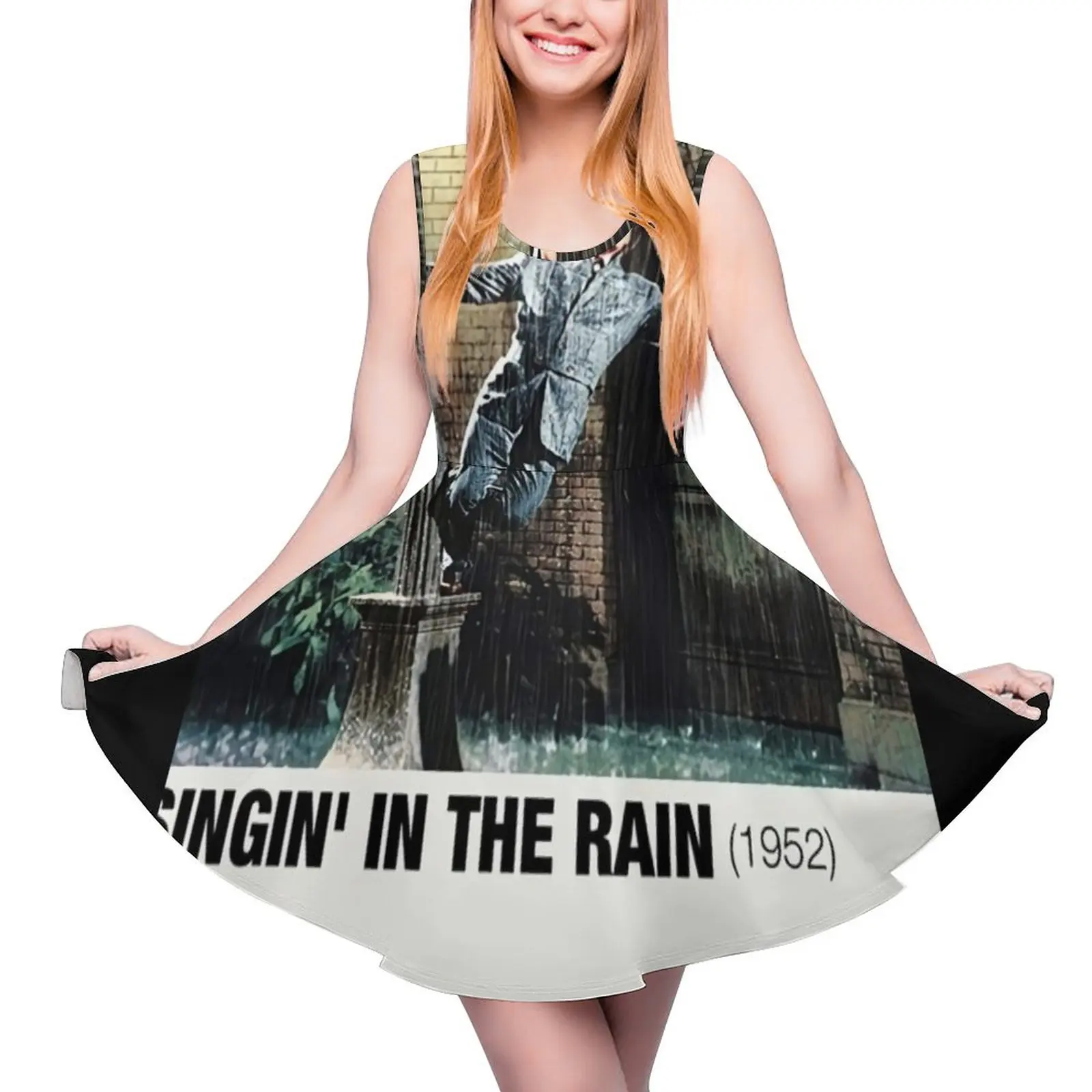 

best selling 1952 Sleeveless Dress loose summer dress Aesthetic clothing