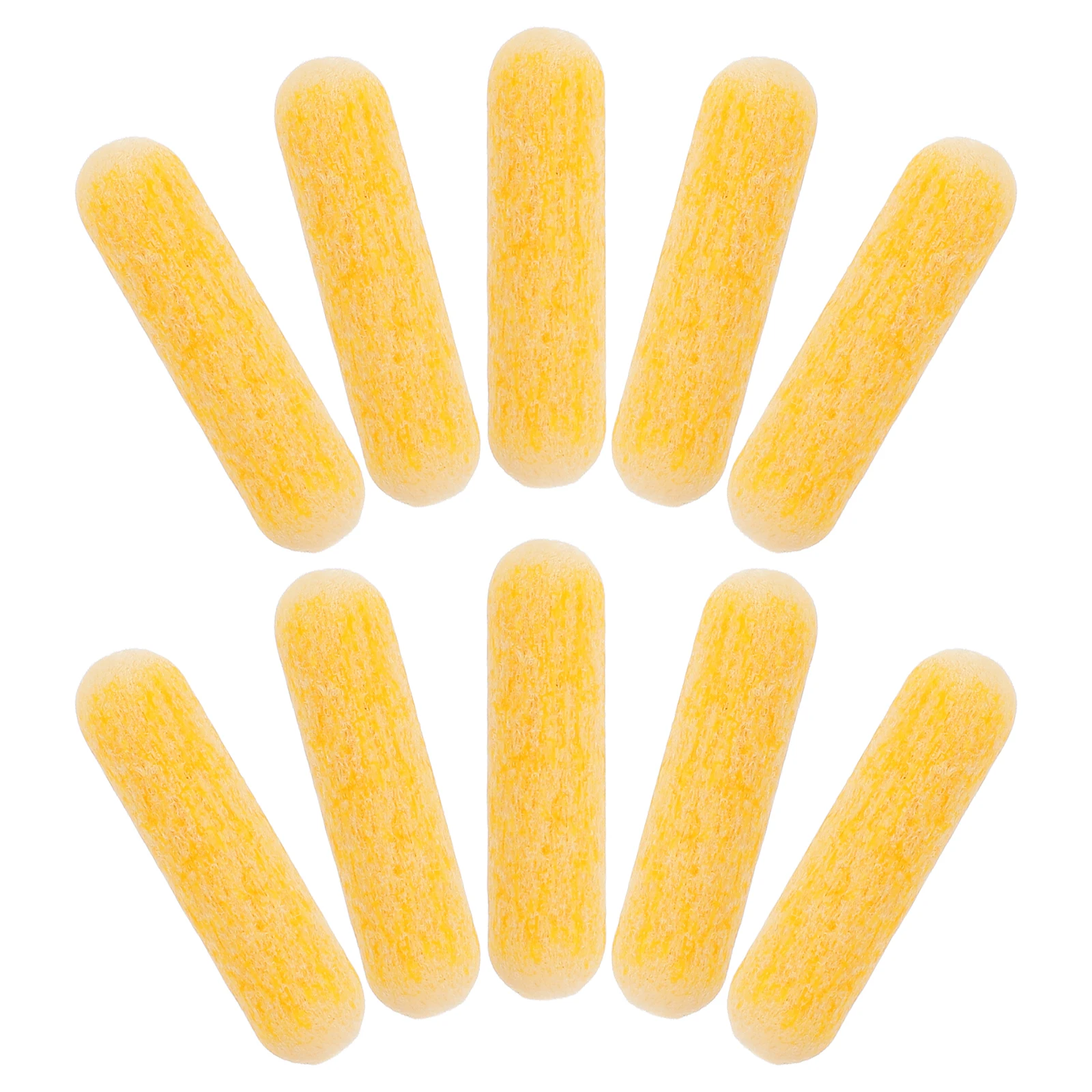 

10pcs Paint Marker Replacement Nibs 8Mm Fine Tip For Detailed Painting Repair Durable Nylon Brush Tips Permanent Marker Refill