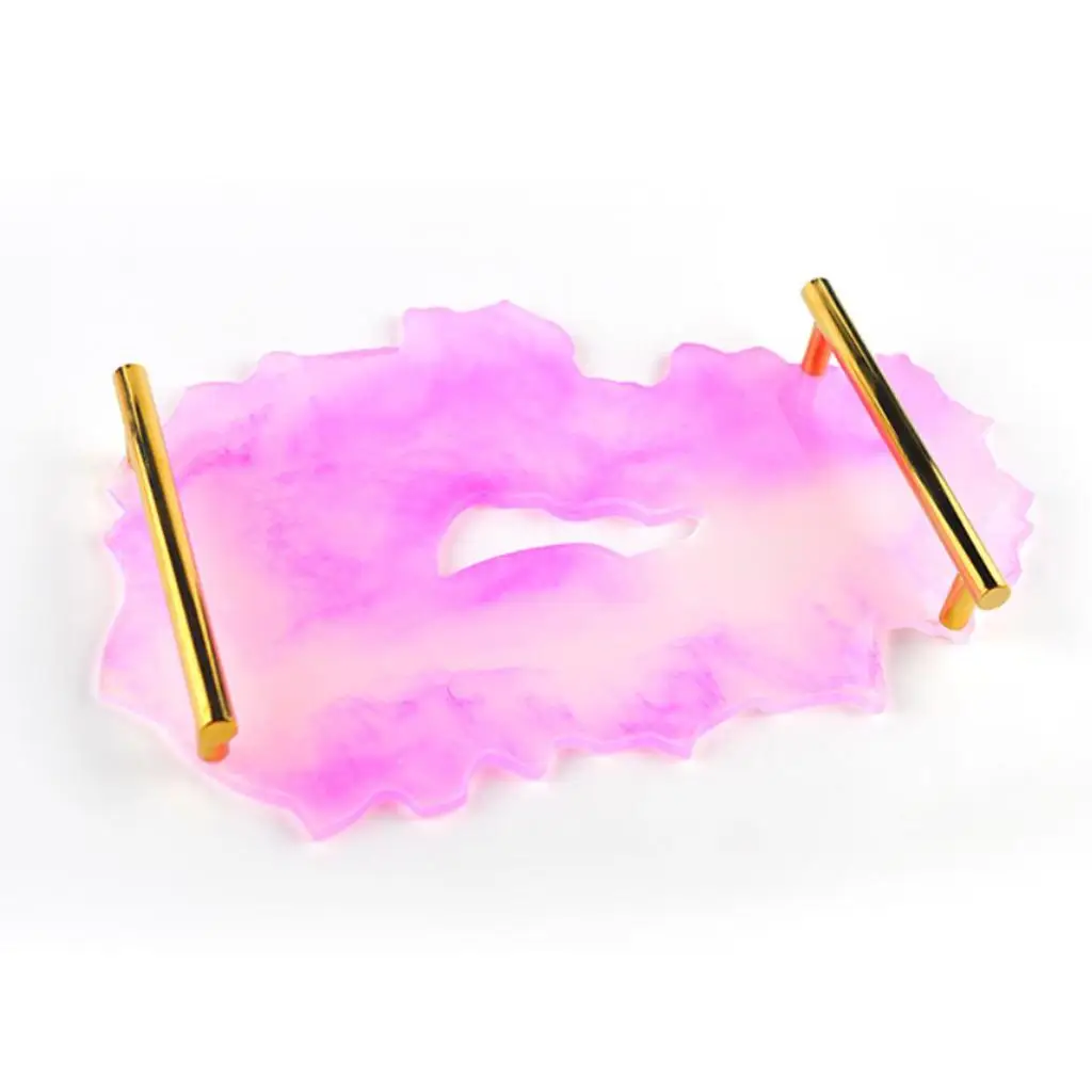 Silicone Resin Casting Jewelry Making Tool Crafts, Coaster Making DIY Silicone Tray for Fruit Cup Mat