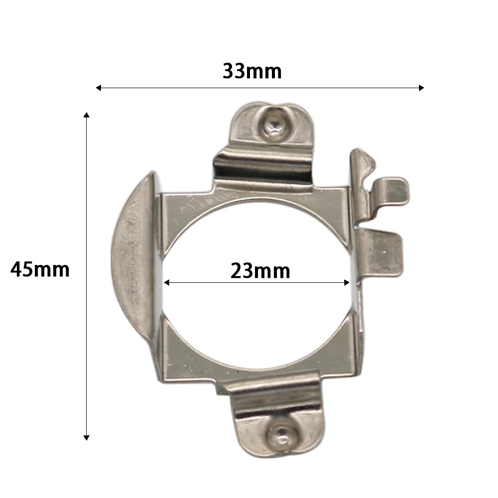 2pcs H7 LED Car Headlight Bulb Base Holder Adapter Socket for Mercedes-Benz Chery Bestune TK-102