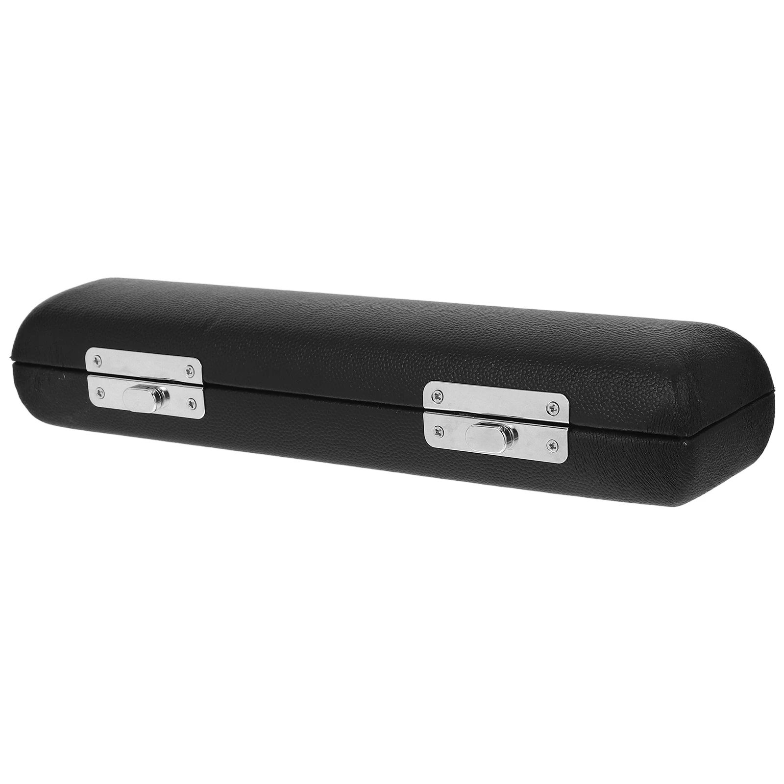 

Piccolo Flute Storage Case Black 16 Holes Durable Lightweight Portable Flute Storage Case Musical Instrument