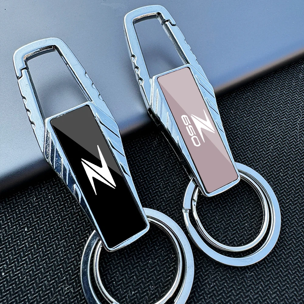 Motorcycle supplies Keychain Rings Key Chain Precious Metal For  Kawasaki Z650 750 Z