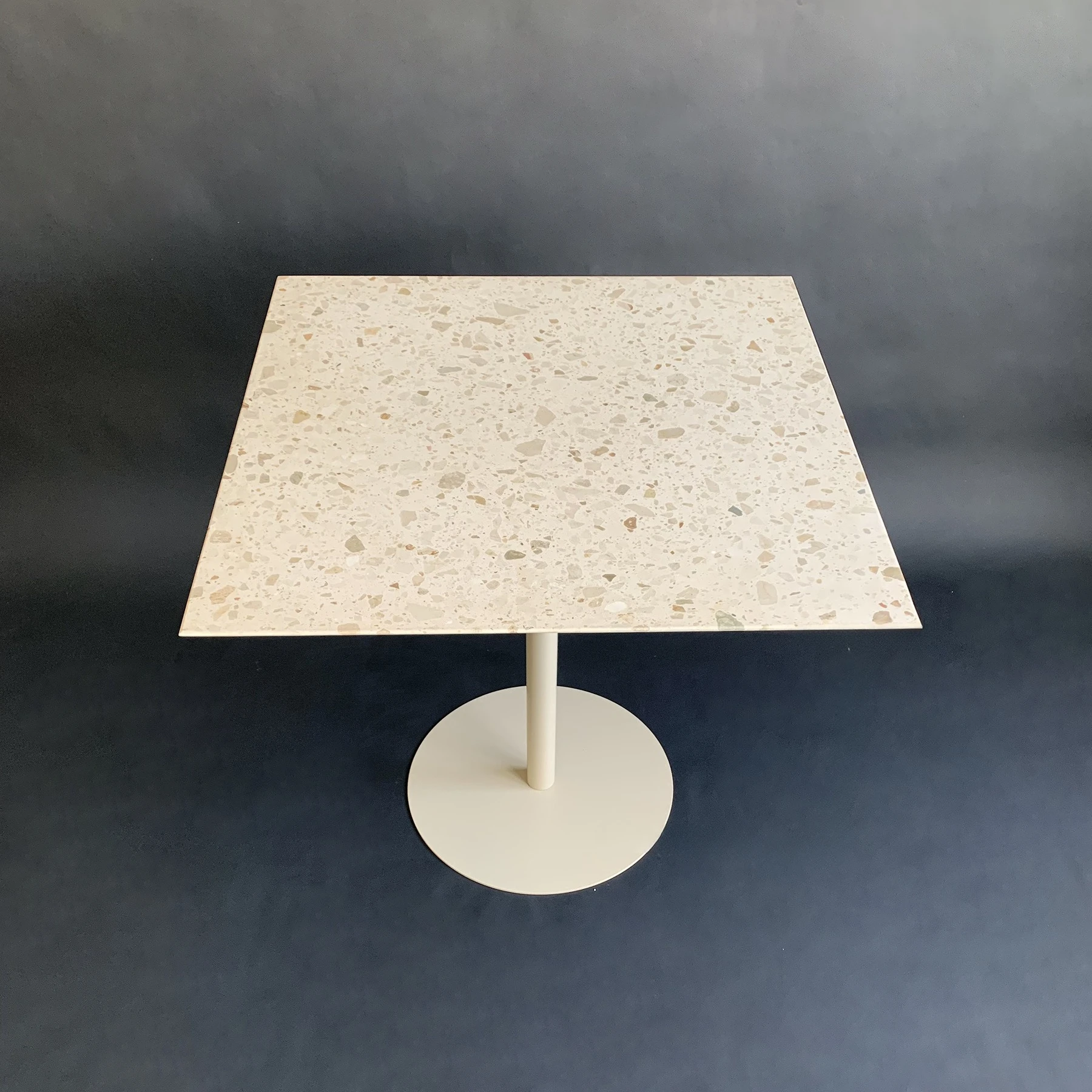 Nordic, Cream Wind, Outdoor, Milk Tea Shop, Terrazzo Table, Reception, Table Coffee