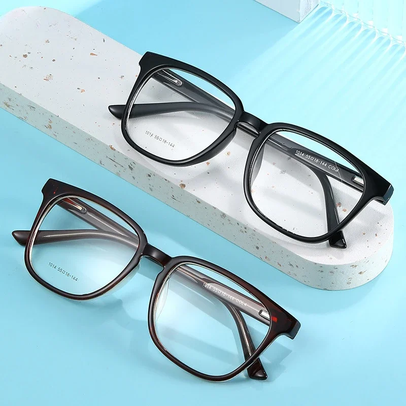 TR90 Blue Light Blocking Mens Square Glasses Radiation Protection Eyeglasses Women Transparent Eyewear Monturas De Lentes Mujer