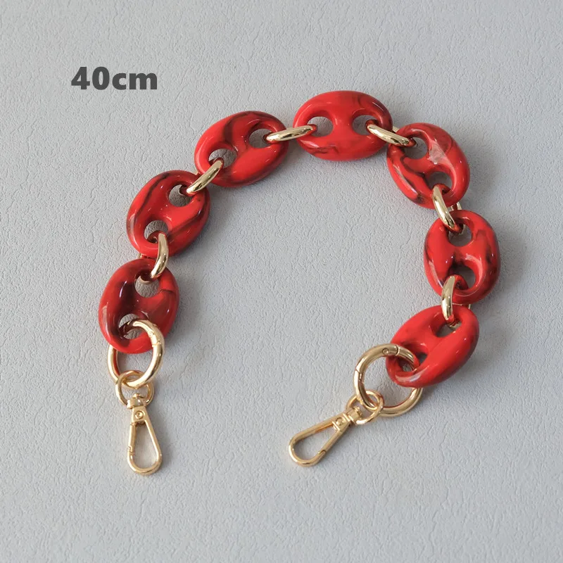 Neue Mode Damenhandtaschen-Accessoire Abnehmbare Ersatzteile Kette Candy Candy Riemen Damenhandtasche Metall-Schultergriff-Kette – Detail 16