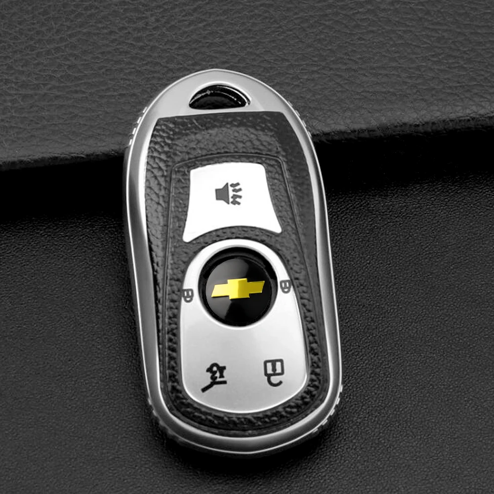 2/5/10Pcs Car Key Roung Shape Decals Key Shell Remote Fob Badge Decoration Stickers For Chevrolet Cruze Lacetti Sonic Spark Sail