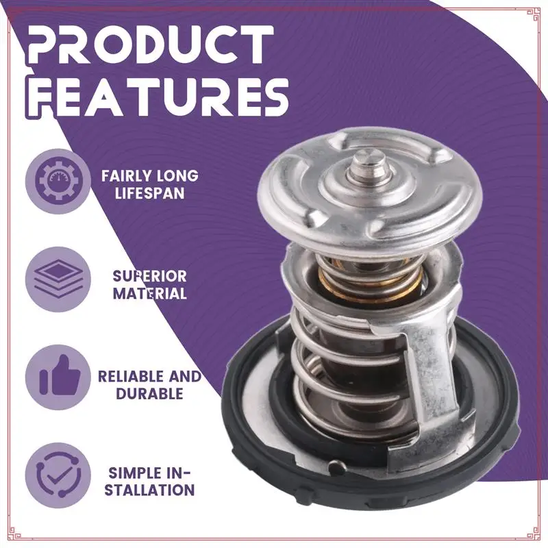 Termostat Mesin Cocok Untuk Express Sierra GMC 5.3L 6.0L Cadillac Pengganti 131160 89018168
