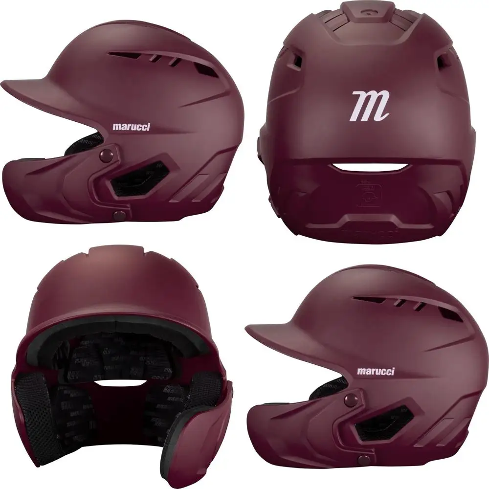 

Maroon Senior DURAVENT Helmet with Jaw Guard, NOCSAE/SEI Certified