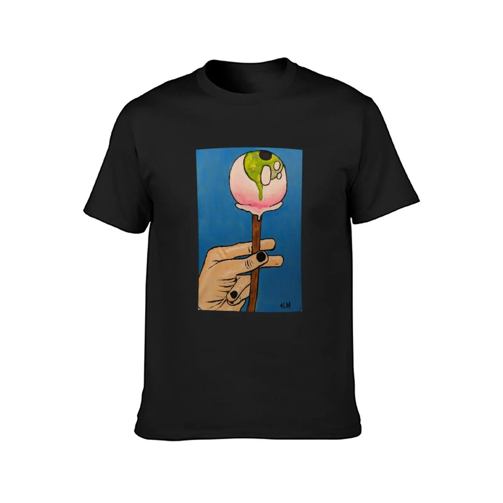 Eyeball Lollipop T-Shirt quick drying sublime Short sleeve tee men