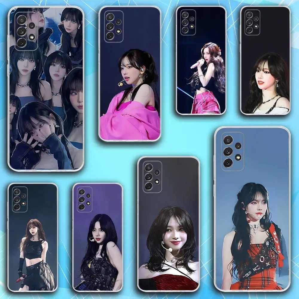 

K-Karina Remixes Singer Phone Case For Samsung S30,23,21,22,20, FE lite,S10,9,8,7 PIus Note20ultra Soft Transparent