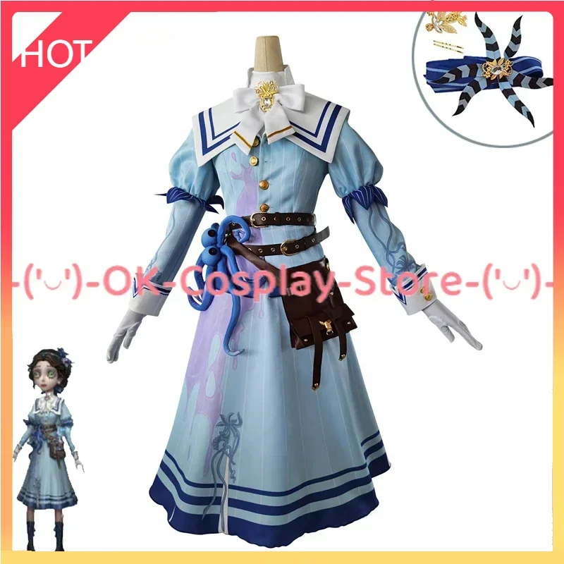 

[Custom Made] Game Identity V Doctor Emily Dyer Cosplay Costume Lydia Jones Dress Cute Party Suit Halloween Carnival Uniforms