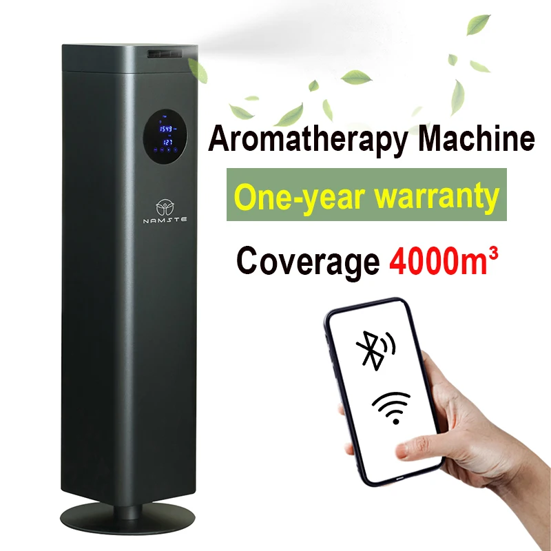NAMSTE Electric Aromatic Diffuser Coverage 4000m³ Smart Bluetooth Essential Oils Fragrance Machine Home Hotel Scenting Device
