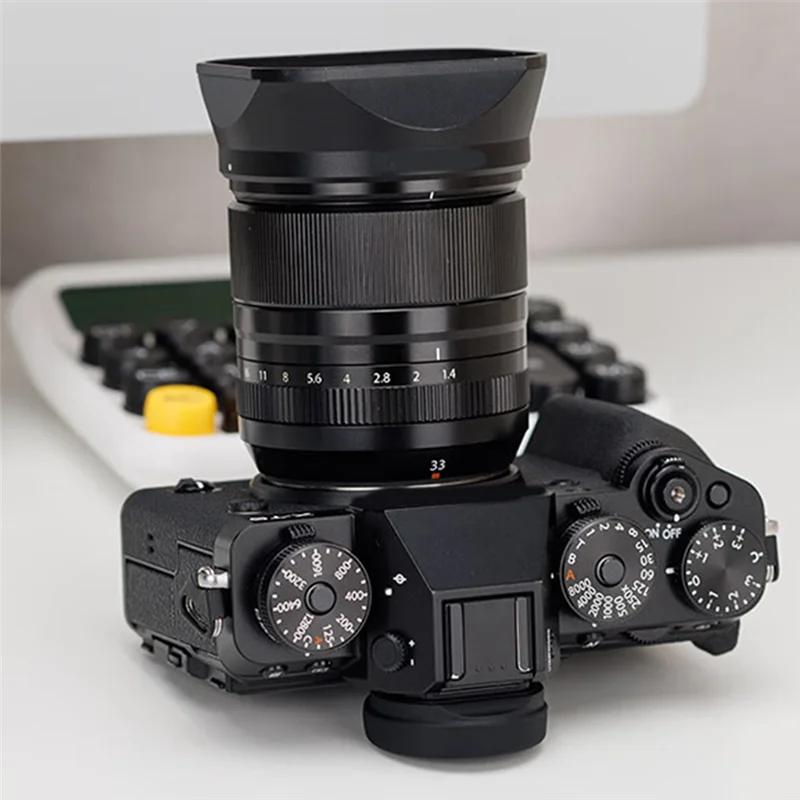 عدسة الكاميرا المستديرة من السيليكون ABMF لكاميرات Fujifilm المتوافقة مع GFX100 II، GFX100S، GFX50S II، X-H2S، X-T5