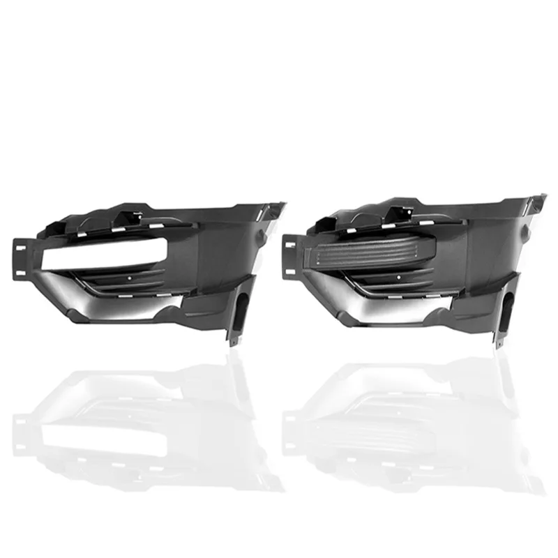 Front bumper decorative strip fog light frame For Ford Explorer 2020-2022