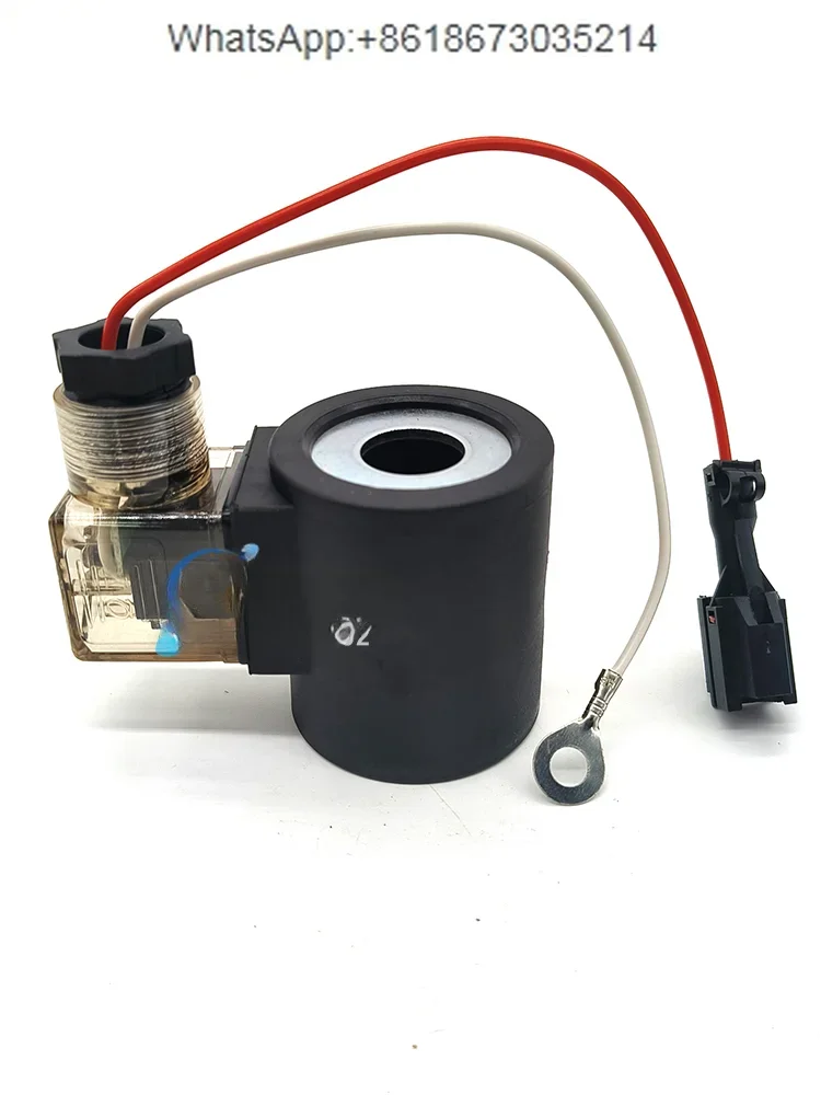 Excavator parts quick change new connector hydraulic solenoid valve coil 16 hole quick connector cylinder check valve