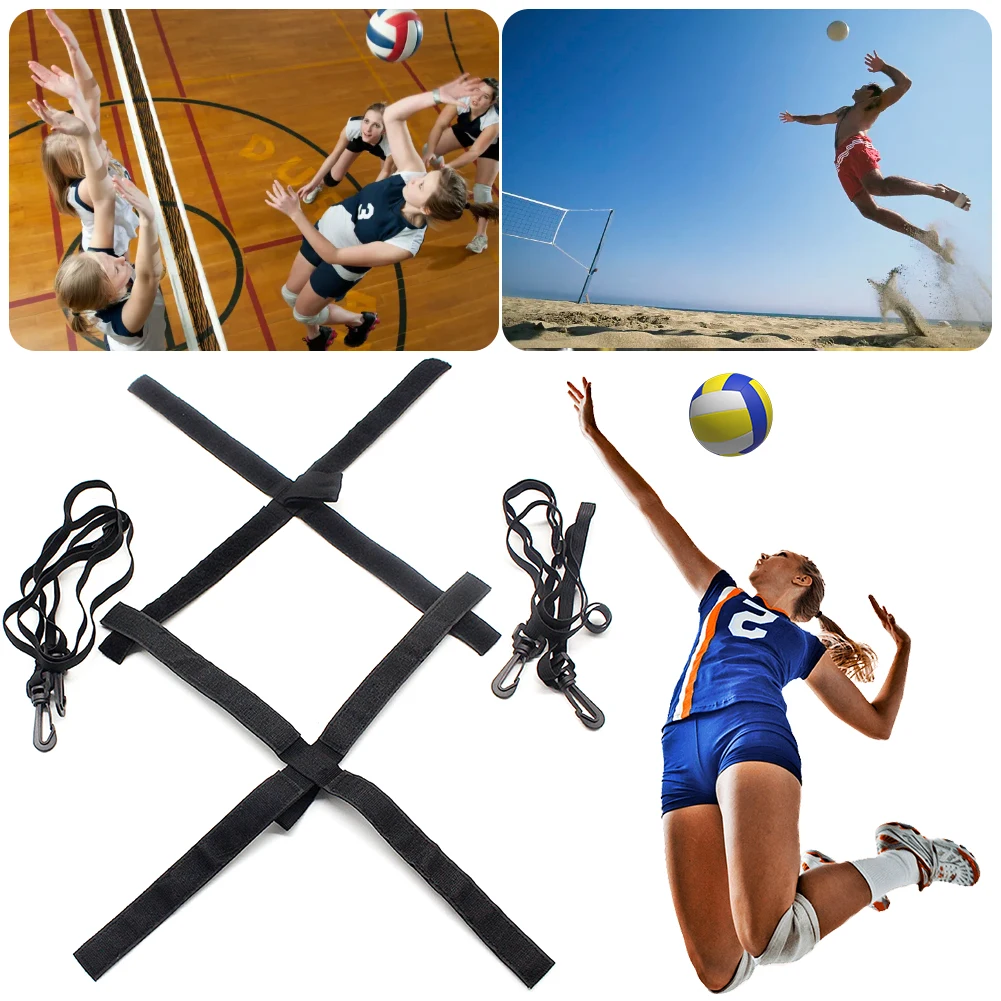 Elastic Volleyball Spike Trainer Wicked-Fast Arm Speed Solo Serve Trainer Volleyball Attack Trainer Gift for Beginners & Experts