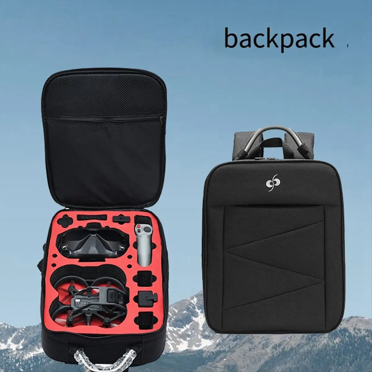 A14M For Avata Storage Bag Backpack Waterproof Nylon Bag for Avata Box Portable Case Flight Accessories Organizer view 4