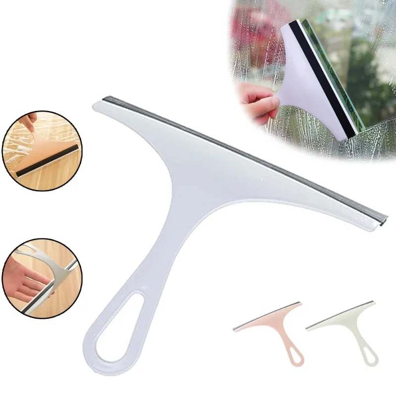 Glass Cleaning Squeegee Blade Window Household Cleaning Bathroom Mirror Cleaning Tools Accessories Wiper Scraper