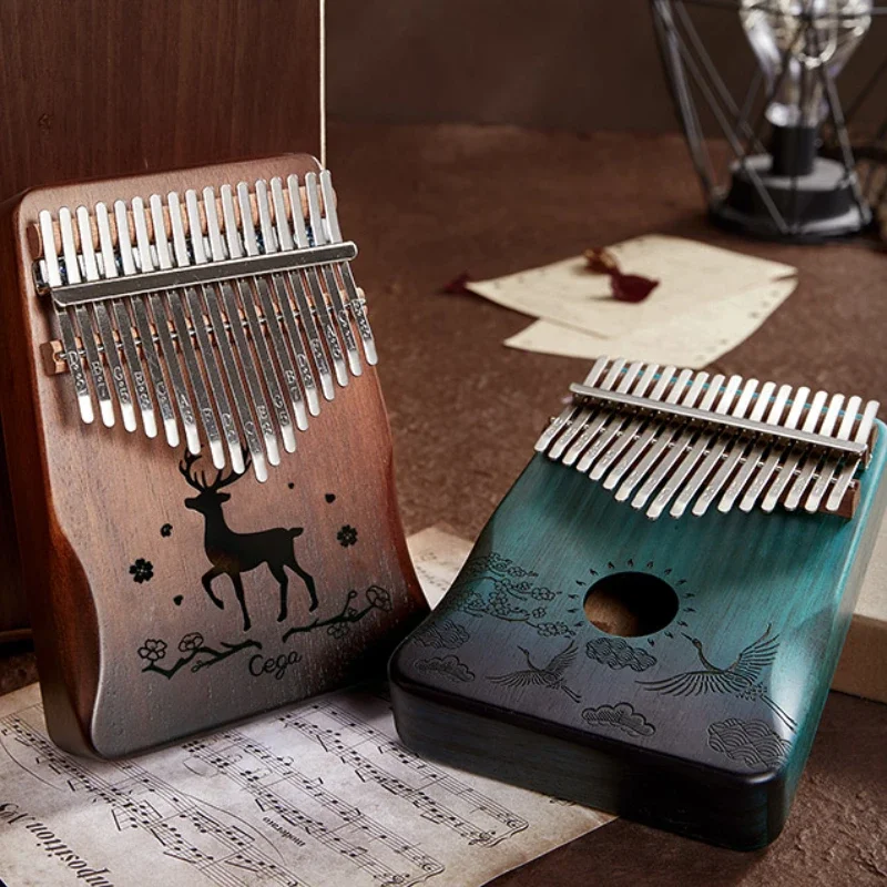 Thumb 17 Keys Kalimba Professional Mini Piano Kalimba Portable Adults Teclado Musical Profissional Musical Instruments WZ50MZ