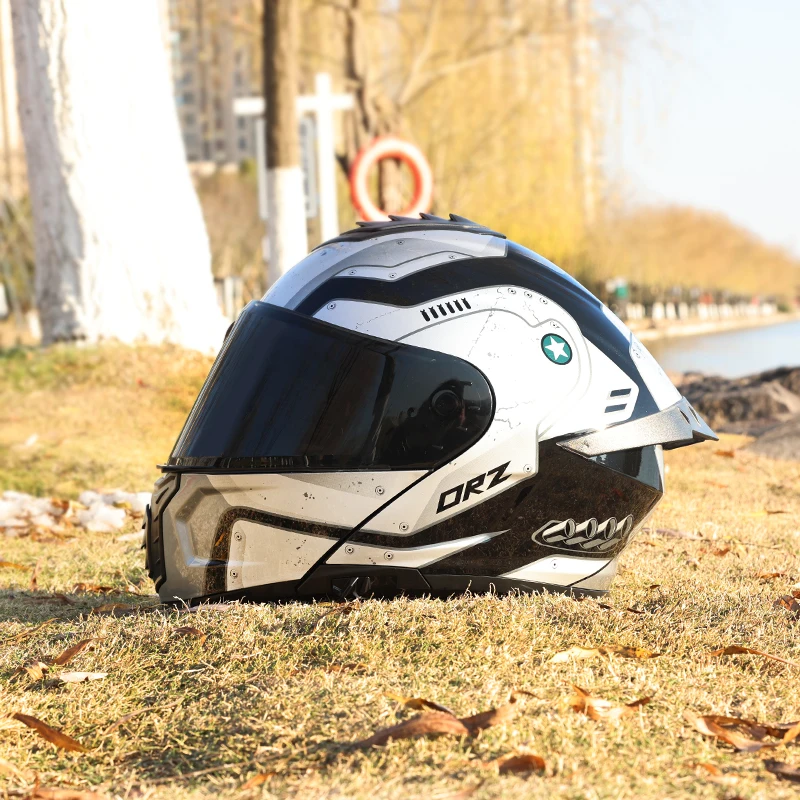 orz-958-full-flip-up-motorcycle-helmet-dual-visor-reinforced-abs-shell-dot-certified-shockproof-outdoor-motorbike-safety-gear
