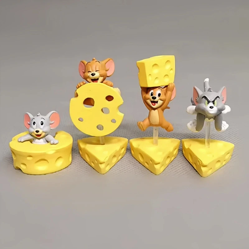 

New Products In Stock Anime Cat And Mouse Series Blind Boxes Figurines Toys Desktop Ornaments Birthday Gifts For Girls Souvenir