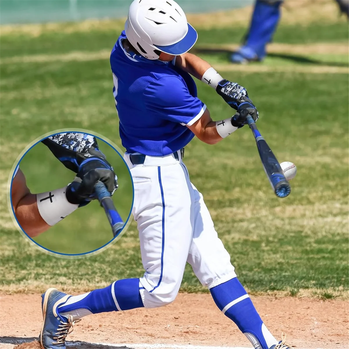 A24P 4個入り クリスチャン アスレチックテープ スポーツテープ 2インチ x 23フィート イエス コットン リストテープ スポーツ アスリート トレーナー テニス用