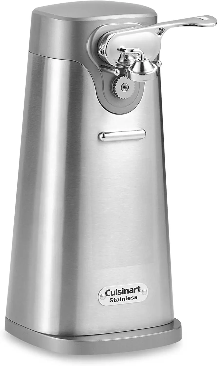 

Cuisinart SCO-60 Deluxe Electric Can Opener, Quality-Engineered Motor System Allows you to Open Any Size Can, Stainless Steel