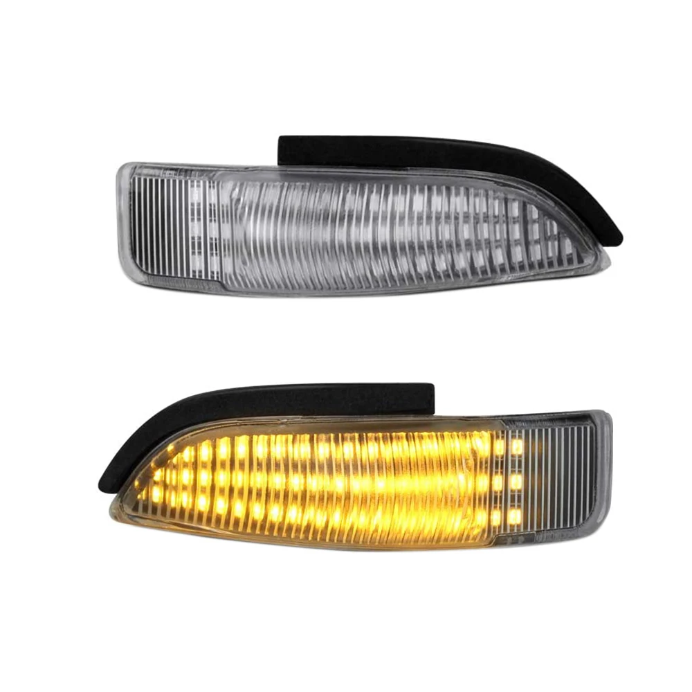 Car Sequential Turn Signal LED Amber Side Marker Light Lamp Assembly for Prius C IM Mirror