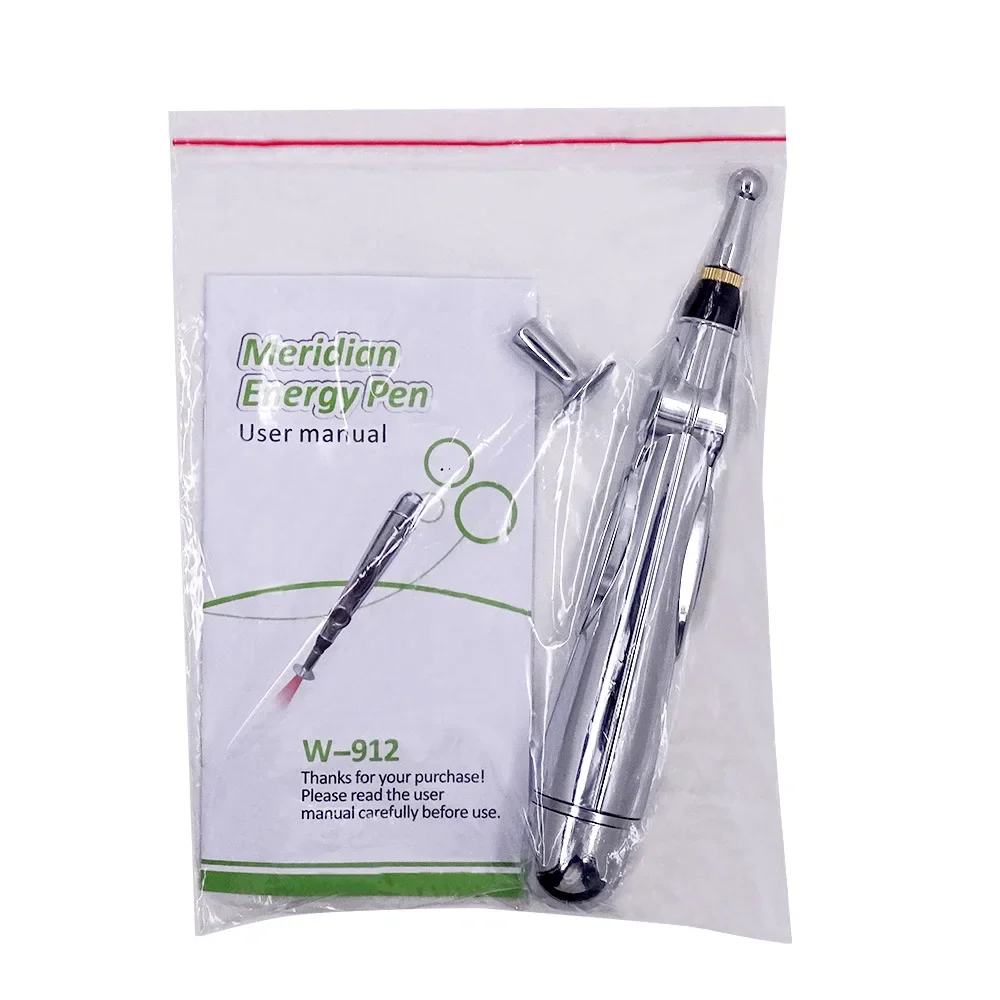 3 IN 1 Electronic Acupuncture Pen Laser Point EMS Meridian Energy Massage Pen Microcurrent Pulse Massager Muscle Massager Stick