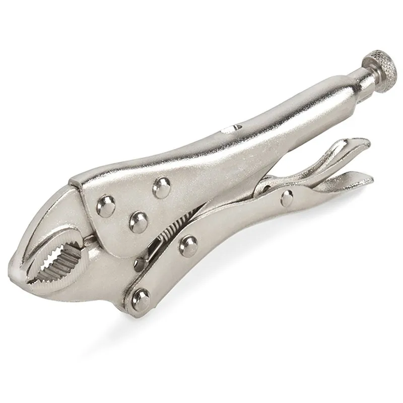 4/5/7 Inch Curved Jaw Locking Pliers Powerful Pliers, Industrial Grade Fixed Pliers, Circular Positioning Pliers, C-type Pliers