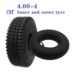 11 inch electric vehicle 4.00-4 CST elderly four wheel three wheel electric scooter tire disability car outer and inner tube