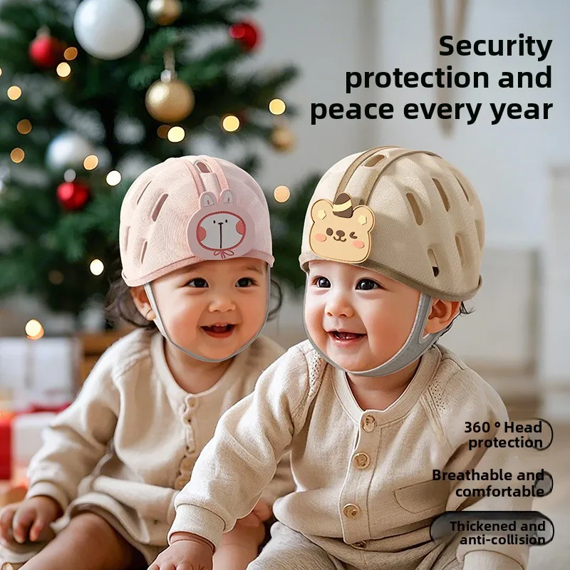 Anti-collision Cap, Anti-fall Artifact, Baby, Toddler, Walker, Head Protection, Four Seasons of Safety Head Crawling