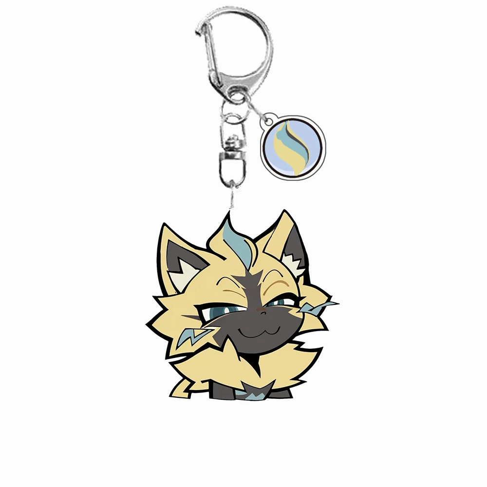 

Самодельные акриловые для Pokemon Zeraora, акриловые брелки, милый мультфильм, аниме, периферийные устройства, сумка, рюкзак, подвеска, подарочные украшения