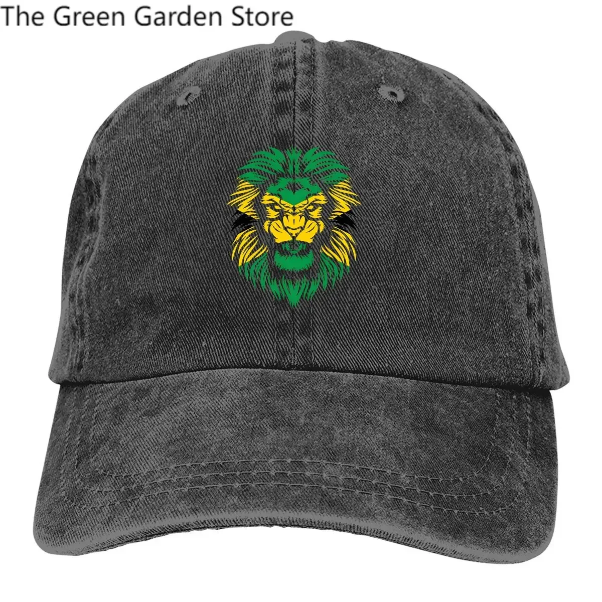 Jamaica Lion Multicolor Hat Peaked Men's Cap Rasta  Head Personalized Visor Protection Hats