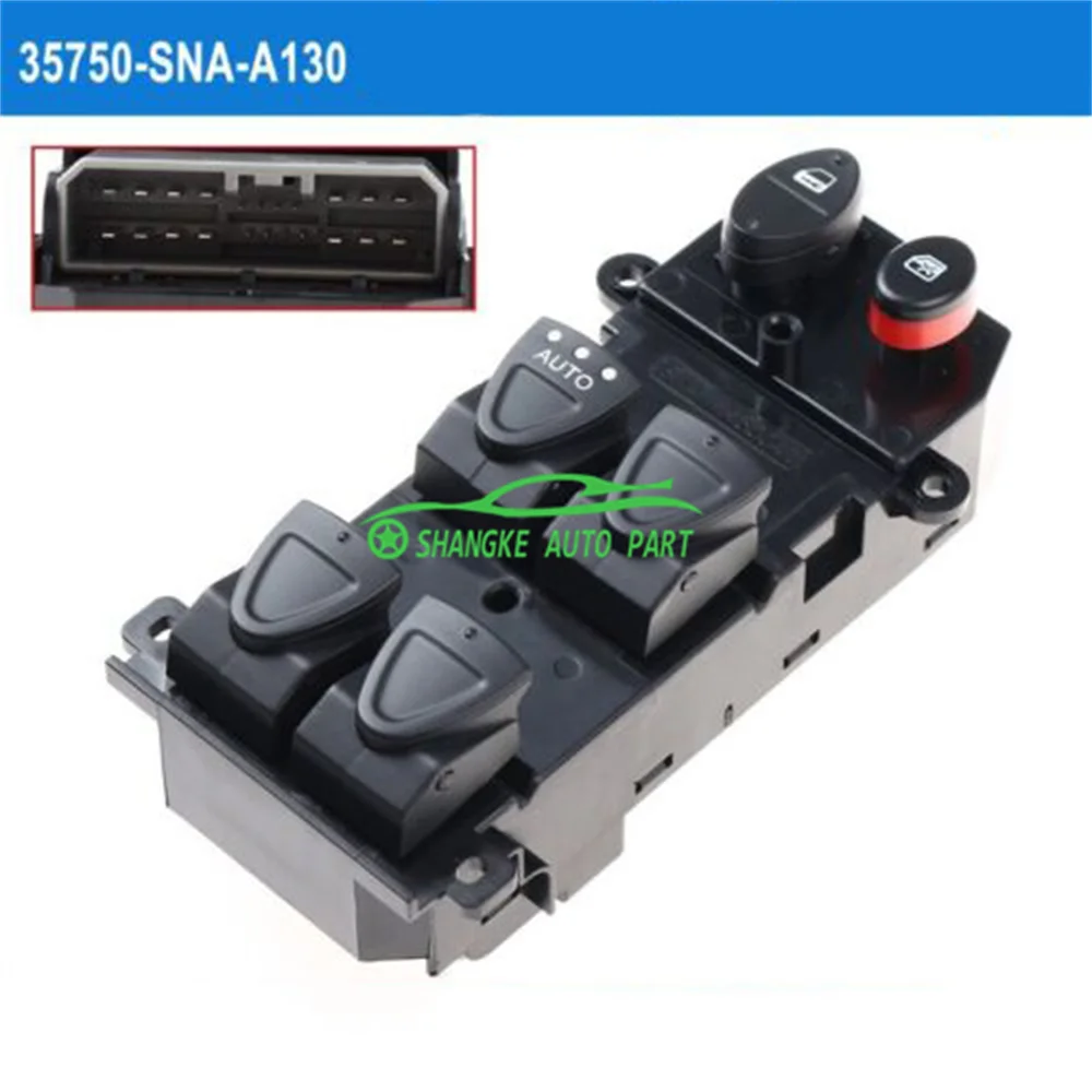 Front Left&Right Master Power Window Switch Button Control OEM 35750-SNA-A130-M1 35750-SNV-H51 FOR HHonda CCivic HHybrid 2006-11