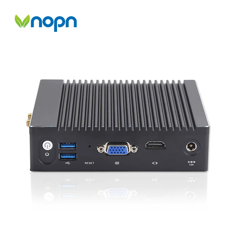 VNOPNファンレスミニPCファイアウォールアプライアンス Intel N3700 6LAN Windows 10/7 Linux シンクライアントミニPC Pfsenseファイアウォールサーバー ファンレス