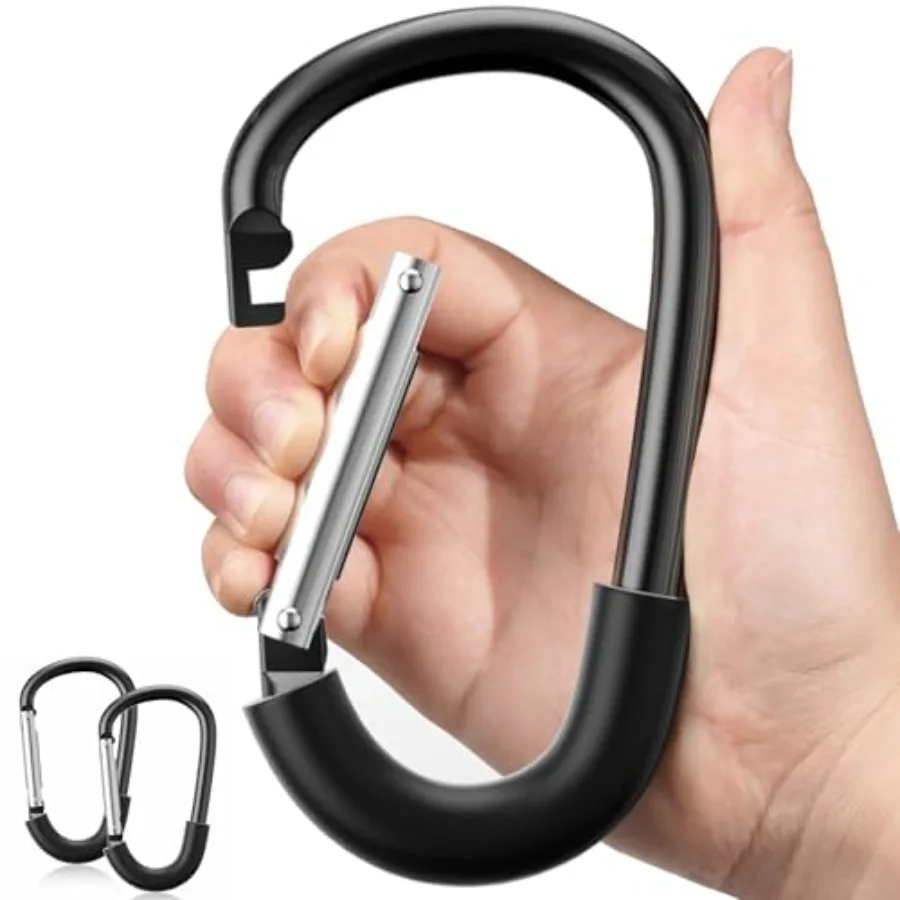 

SURDOCA Stroller Hooks, s Large Stroller Hooks for Bags, Universal Stroller Clips and Hooks, Mommy Hook for Stroller Heavy Duty